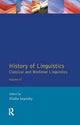 Book cover of: History of Linguistics Volume II. By: Giulio C. Lepschy
