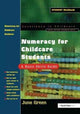 Book cover of: Numeracy for Childcare Students