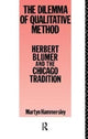Book cover of: Dilemma Qualitative Method. By: Martyn Hammersley
