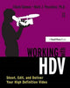 Book cover of: Working with HDV. By: Chuck Gloman