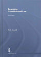 Book cover of: Beginning Constitutional Law. By: Nick Howard
