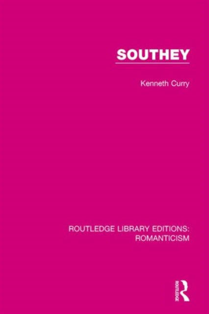 Book cover of: Southey. By: Kenneth Curry
