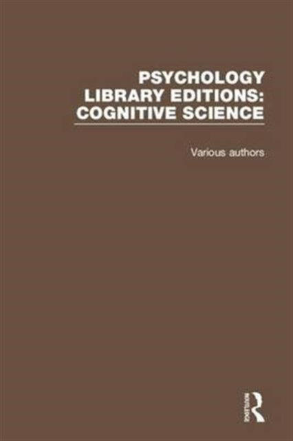 Book cover of: Psychology Library Editions: Cognitive Science