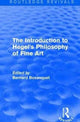 Book cover of: Introduction to Hegel's Philosophy of Fine Art. By: Bernard Bosanquet