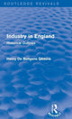 Book cover of: Industry in England. By: Henry de Beltgens Gibbins