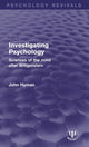 Book cover of: Investigating Psychology. By: John Hyman