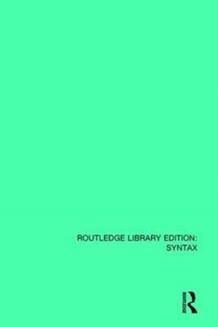 Book cover of: Theory of Complementation in English Syntax. By: Joan Bresnan