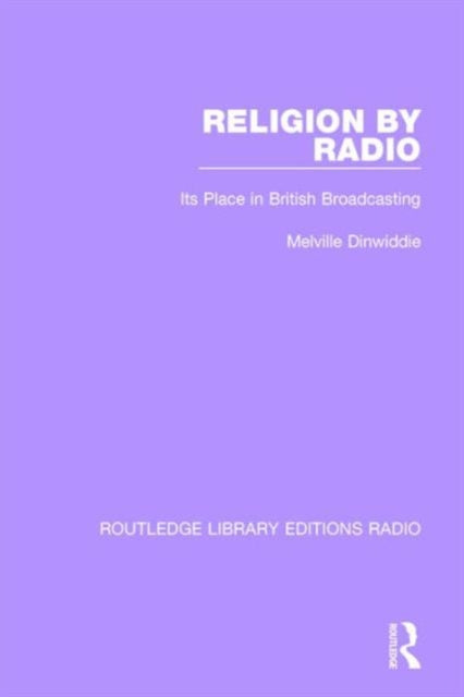Book cover of: Religion by Radio. By: Melville Dinwiddie