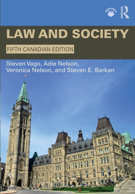 Book cover of: Law and Society. By: Steven Vago