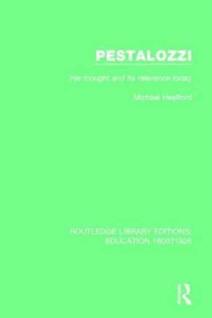 Book cover of: Pestalozzi. By: M. R. Heafford