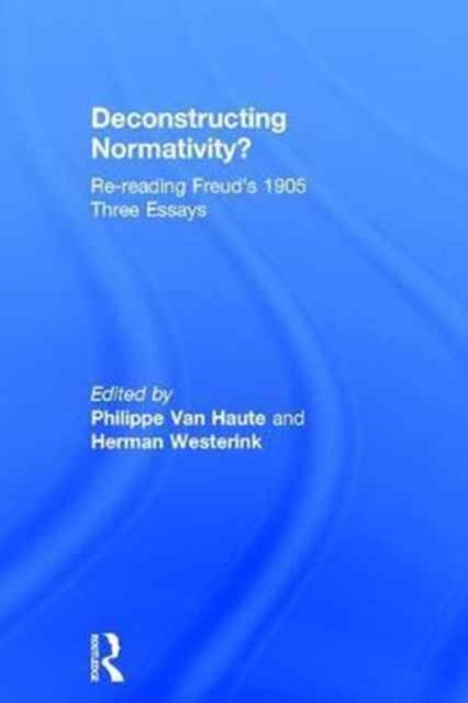 Book cover of: Deconstructing Normativity?. By: Philippe Van Haute