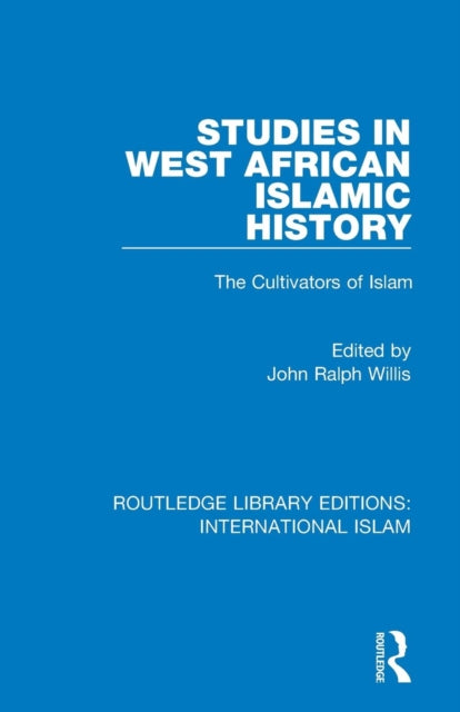 Book cover of: Studies in West African Islamic History