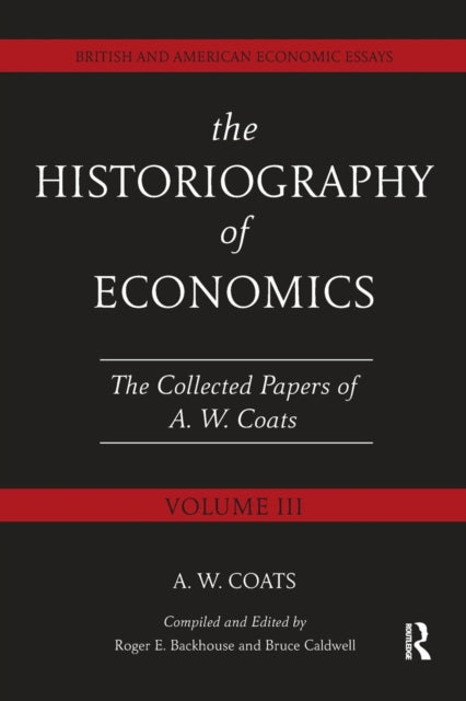 The Historiography of Economics