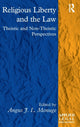 Book cover of: Religious Liberty and the Law. By: Angus J. L. Menuge