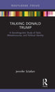Book cover of: Talking Donald Trump. By: Jennifer Sclafani