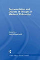 Book cover of: Representation and Objects of Thought in Medieval Philosophy. By: Henrik Lagerlund