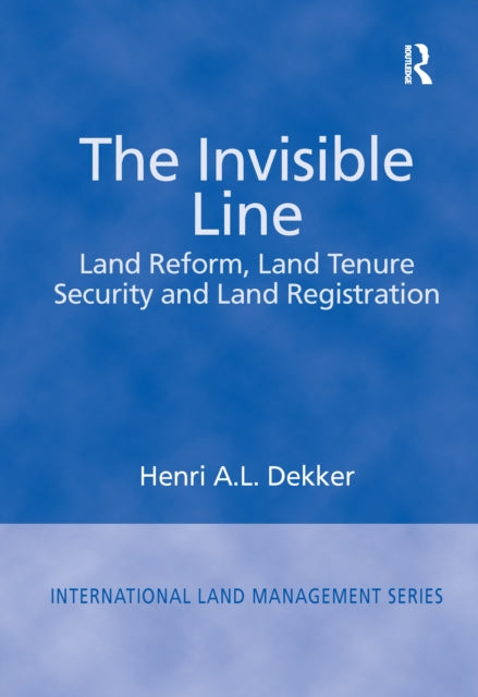 Book cover of: Invisible Line. By: Henri A. L. Dekker