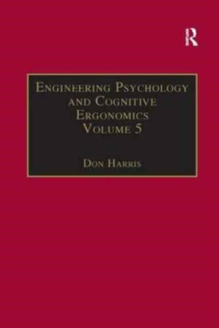 Book cover of: Engineering Psychology and Cognitive Ergonomics. By: Don Harris