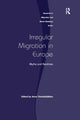 Book cover of: Irregular Migration in Europe. By: Anna Triandafyllidou