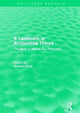 Book cover of: Routledge Revivals: A Landmark in Accounting Theory (1996). By: Richard P. Brief