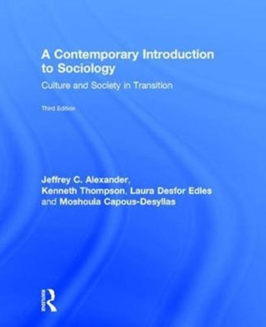 Book cover of: Contemporary Introduction to Sociology. By: Jeffrey C. Alexander