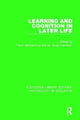 Book cover of: Learning and Cognition in Later Life. By: Frank Glendenning