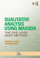 Book cover of: Qualitative Analysis Using MAXQDA. By: Nicholas H. Woolf