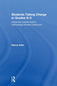 Book cover of: Students Taking Charge in Grades K-5. By: Nancy Sulla