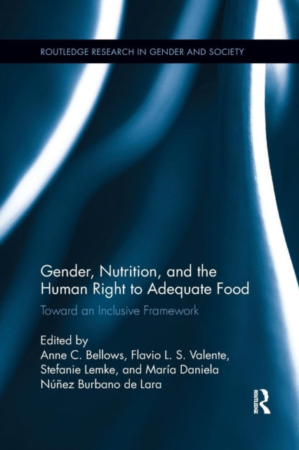 Book cover of: Gender, Nutrition, and the Human Right to Adequate Food. By: Anne C. Bellows