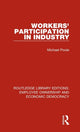 Book cover of: Workers' Participation in Industry. By: Poole, Michael