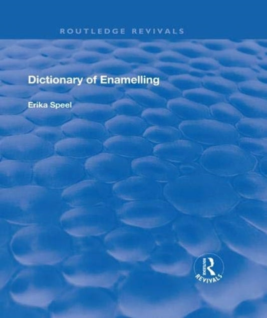 Book cover of: Dictionary of Enamelling
