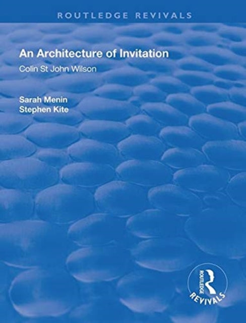 Book cover of: Architecture of Invitation. By: Sarah Menin