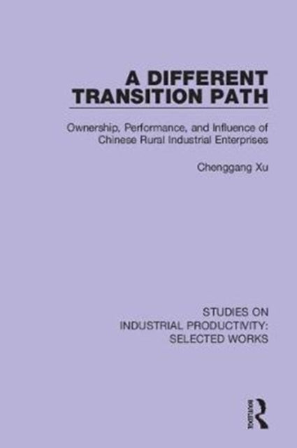 Book cover of: Different Transition Path. By: Chenggang Xu