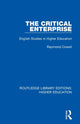Book cover of: Critical Enterprise. By: Raymond Cowell