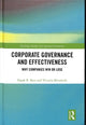Book cover of: Corporate Governance and Effectiveness. By: Dipak R. Basu