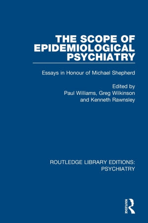 Scope of Epidemiological Psychiatry