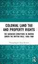 Book cover of: Colonial Land Tax and Property Rights. By: Thangellapali Vijay Kumar