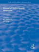 Book cover of: Manual of Online Search Strategies. By: C. J. Armstrong