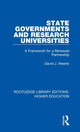 Book cover of: State Governments and Research Universities. By: David J. Weerts