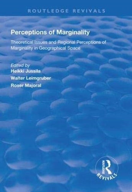Book cover of: Perceptions of Marginality. By: Heikki Jussila