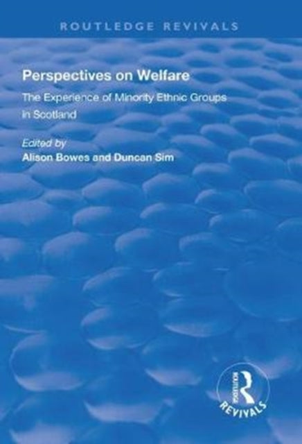 Book cover of: Perspectives on Welfare. By: Alison Bowes