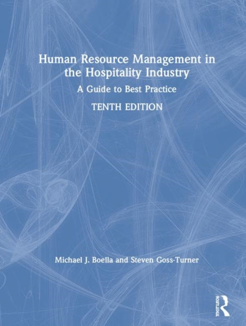 Book cover of: Human Resource Management in the Hospitality Industry. By: Michael J. Boella