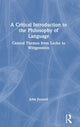 Book cover of: Critical Introduction to the Philosophy of Language. By: John Fennell