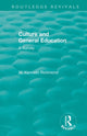 Book cover of: Culture and General Education. By: W. Kenneth Richmond