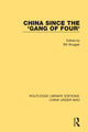 Book cover of: China Since the 'Gang of Four'. By: Bill Brugger