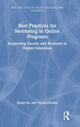 Book cover of: Best Practices for Mentoring in Online Programs. By: Susan Ko