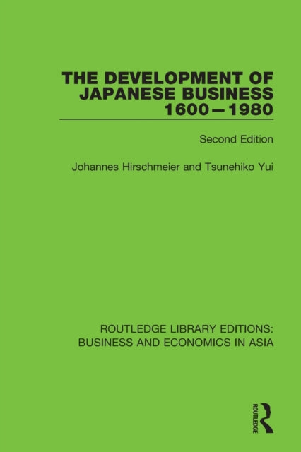 Book cover of: Development of Japanese Business, 1600-1980. By: Johannes Hirschmeier