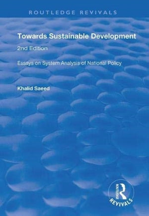 Towards Sustainable Development