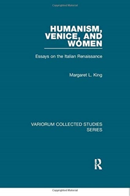 Book cover of: Humanism, Venice, and Women