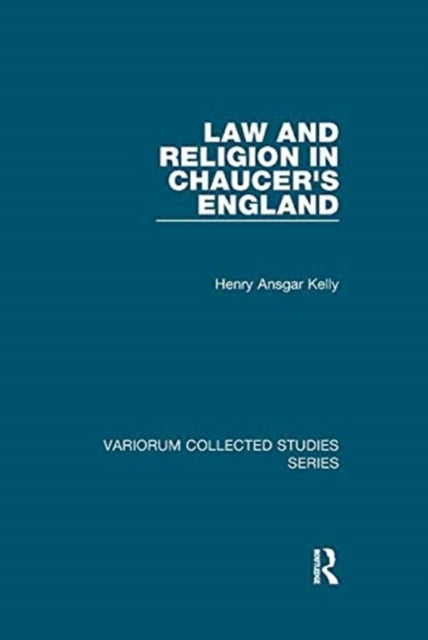 Book cover of: Law and Religion in Chaucer's England